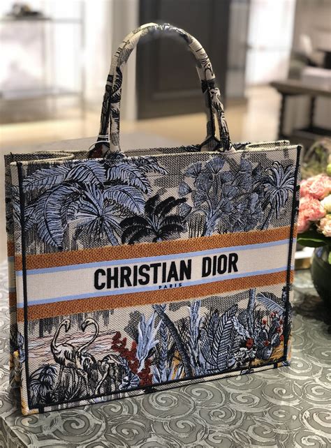 christian dior new tote bag|christian dior tote bag colorful.